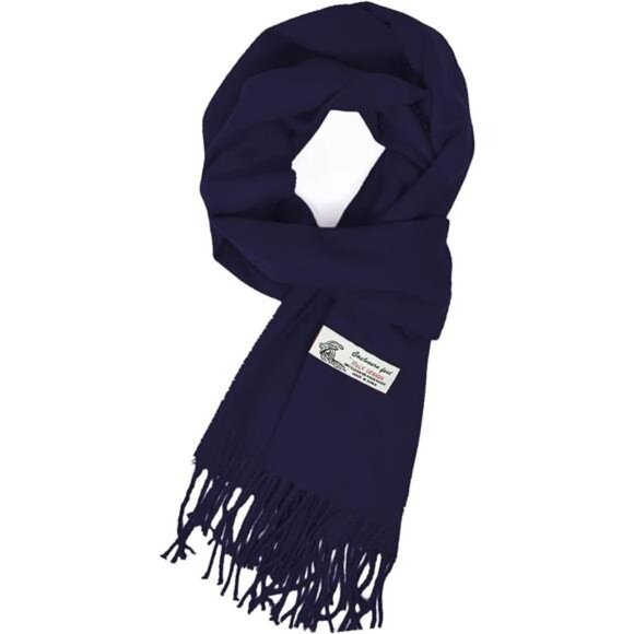 New Glory Max Unisex Plain Solid Color Winter Scarf Cashmere Feel Soft Classic - Picture 1 of 6